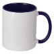 Taza AAA Interior y Asa color 12 uds. 