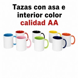 Taza Calidad A Interior y Asa Color