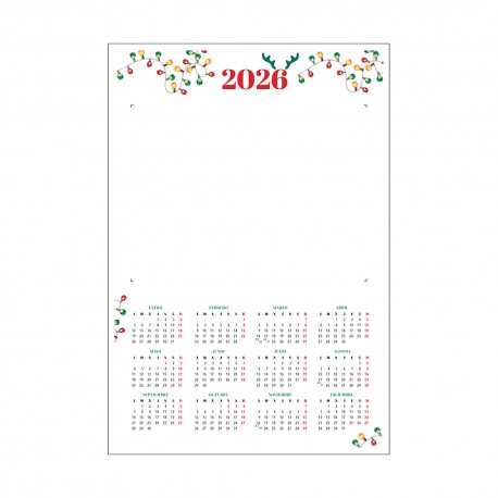 Calendario Adhesivo CNA01 12 uds. 