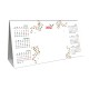 Calendario con Adhesivo CNA02 12 uds.