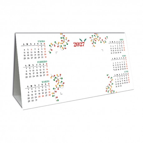 Calendario con Adhesivo CNA02 12 uds.