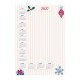 Calendario con Adhesivo CNA17 24 uds.