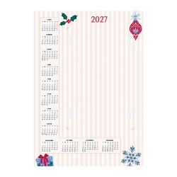 Calendario con Adhesivo CNA17 24 uds.