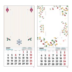 Calendario con Adhesivo CNA09 12 uds.