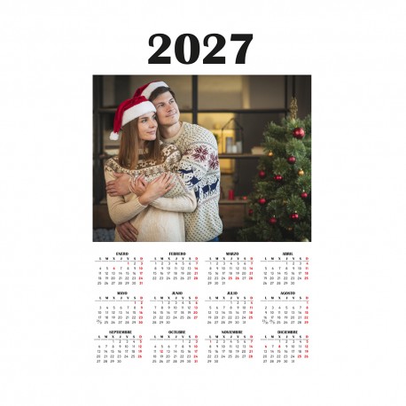 CALENDARIO N1003-4 Múltiplos 2 uds. AÑO 2027