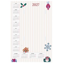 Calendario con Adhesivo CNA15 12 uds. 
